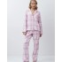 Фланелевая женская пижама Aruelle FABIOLA, Цвет: лаванда, Размеры: L, изображение 2
