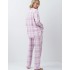 Фланелевая женская пижама Aruelle FABIOLA, Цвет: лаванда, Размеры: L, изображение 3