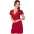 Сорочка с короткими рукавами Donna LUIZA nightdress burgundy new, Цвет: бордовый, Размеры: L Сорочка с короткими рукавами Donna LUIZA nightdress burgundy new, Цвет: бордовый, Размеры: L