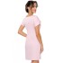Сорочка с короткими рукавами Donna LUIZA nightdress powder pink new, Цвет: розовый, Размеры: L, изображение 3 Сорочка с короткими рукавами Donna LUIZA nightdress powder pink new, Цвет: розовый, Размеры: L, изображение 3
