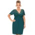 Сорочка из вискозы Donna MELANIA nightdress PLUS green, Цвет: изумрудный, Размеры: 3XL, изображение 2 Сорочка из вискозы Donna MELANIA nightdress PLUS green, Цвет: изумрудный, Размеры: 3XL, изображение 2