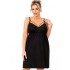 Ночная сорочка Donna SYLVIA nightdress PLUS black, Цвет: черный, Размеры: 3XL Ночная сорочка Donna SYLVIA nightdress PLUS black, Цвет: черный, Размеры: 3XL