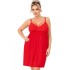 Ночная сорочка Donna SYLVIA nightdress PLUS red, Цвет: красный, Размеры: 3XL, изображение 2 Ночная сорочка Donna SYLVIA nightdress PLUS red, Цвет: красный, Размеры: 3XL, изображение 2