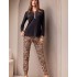 Пижама с леопардовым принтом Lormar CLUTCH 653857LU nero, Цвет: nero (черный), Размеры: M Пижама с леопардовым принтом Lormar CLUTCH 653857LU nero, Цвет: nero (черный), Размеры: M