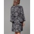 Короткий запашной халат Mia-Amore JOLINE 5583, Цвет: черный, Размеры: 2XL/3XL, изображение 2 Короткий запашной халат Mia-Amore JOLINE 5583, Цвет: черный, Размеры: 2XL/3XL, изображение 2
