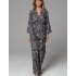 Классическая пижама с брюками Mia-Amore JOLINE 5587, Цвет: черный, Размеры: 2XL, изображение 4 Классическая пижама с брюками Mia-Amore JOLINE 5587, Цвет: черный, Размеры: 2XL, изображение 4