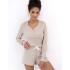 Женская пижама с шортами Sensis BAYLEE, Цвет: бежевый, Размеры: M