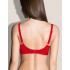 Бюстгальтер на поролоне Albina L ELEGANT 8085 красный, Цвет: красный, Размеры: 80C, изображение 2