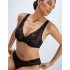 Кружевной бюстгальтер Alles TRUFFLE NOIR M bralette, Цвет: черный, Размеры: 65D, изображение 8