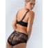Бюстгальтер на большую грудь Alles TRUFFLE NOIR M plus bralette, Цвет: черный, Размеры: 65H, изображение 6
