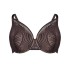 Кружевной бюстгальтер с поролоном Esotiq 43522 NACRE шоколадный, Цвет: шоколадный, Размеры: 65F, изображение 4
