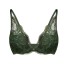 Кружевной бюстгальтер пуш-ап Esotiq 43633 KAVI тёмно-зелёный, Цвет: тёмно-зелёный, Размеры: 65C, изображение 8