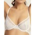 Мягкий кружевной бюстгальтер Esotiq 43655 CARIS белый, Цвет: белый, Размеры: 65C