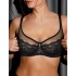 Бюстгальтер с мягкой чашкой Fluide COQUETTE 7050 черный, Цвет: черный, Размеры: 75D