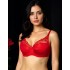 Бюстгальтер тонкий поролон Albina L CAROLINA 8084 красный, Цвет: красный, Размеры: 85F, изображение 3