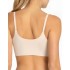 Бесшовный топ Julimex SIMPLE BRA TOP бежевый, Цвет: бежевый, Размеры: M, изображение 2