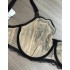Бюстгальтер с мягкой чашкой Kinga GYPSY FLOWER 1162-SC бежевый с черным, Цвет: бежевый+черный, Размеры: 70E, изображение 6