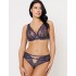 Кружевной бюстгальтер Subtille AMINA bralette soft blueberry, Цвет: черничный, Размеры: 65D, изображение 4