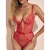 Кружевное боди Kinga SIMPLY 1163-B красный, Цвет: красный, Размеры: 65C