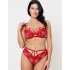 Трусики бразилиана Subtille BELINDA RED mini, Цвет: красный, Размеры: S, изображение 3