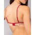 Комплект Sielei BAROQUE пуш-ап+бразилиана 78247B rosso, Цвет: rosso (красный), Размеры: 75B, изображение 5
