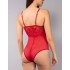 Прозрачное боди с кружевом Sielei DELICE 7859B rosso, Цвет: rosso (красный), Размеры: 75B, изображение 2