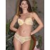 Комплект Sielei SHINE FLOWER пуш-ап+бразилиана 7714+7717 limone, Цвет: limone (жёлтый), Размеры: 75B