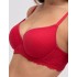 Бюстгальтер с поролоном Ysabel Mora 10794 красный, Цвет: красный, Размеры: 85B, изображение 3