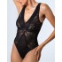 Кружевное боди Alles THE ICON body, Цвет: черный, Размеры: S