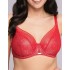 Мягкий кружевной бюстгальтер Ava 2252 M red, Цвет: красный, Размеры: 70E