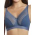 Бюстгальтер бралетт без каркасов Selene CLOE синий, Цвет: синий, Размеры: 75B
