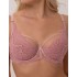 Кружевной бюстгальтер Subtille NINA DUSTY ROSE soft, Цвет: пыльная роза, Размеры: 100D