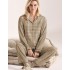 Пижама с принтом Infiore NEWCHIC NWC3942 chic, Цвет: chic (кофейно-бежевый), Размеры: L