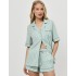 Пижама с шортами Aruelle MOSS, Цвет: оливковый, Размеры: XS