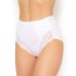 Хлопковые трусы макси Janira LACE COTTON BAND 1032081 Carey blanco, Цвет: blanco (белый), Размеры: L