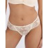 Кружевные стринги Alles PURE ROMANTIC stringi vanilla, Цвет: кремовый, Размеры: S