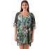 Короткая туника для пляжа Jantzen JZ25208C, Цвет: мульти, Размеры: M