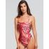 Слитный двусторонний купальник Cosita Linda CLM26049 RAINFOREST RADIANCE, Цвет: мульти, Размеры: M