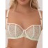 Кружевной мягкий балконет Subtille ESMERALDA MINT soft balconette, Цвет: мята, Размеры: 65D