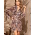 Рубашка из эластичной сетки Mia-Amore EVERLY 2383, Цвет: коричневый, Размеры: S