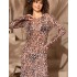 Длинная туника для пляжа Mia-Amore EVERLY 2387, Цвет: коричневый, Размеры: 3XL