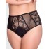 Трусы слипы высокие Akcent SIZE PLUS 008, Цвет: черный, Размеры: 2XL