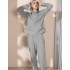 Комплект с капюшоном Mia-Amore NANCY 6026 серый, Цвет: серый, Размеры: 3XL