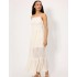Длинное пляжное платье Ysabel Mora CREAM 86285 кремовый, Цвет: кремовый, Размеры: S