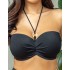 Купальный бюстгальтер бандо Kris Line BORA BORA balkonette MHM, Цвет: черный, Размеры: 60G