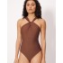 Совместный купальник Ysabel Mora CALETA 83472 коричневый, Цвет: коричневый, Размеры: 85B