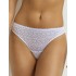 Кружевные трусы стринги Dim DAILY DENTELLE 0E95 белый, Цвет: белый, Размеры: XS