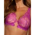 Кружевной бюстгальтер бралетт Kinga FRUTTA SENSUALE 1253-SC, Цвет: пурпурный, Размеры: 65B