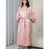 Длинный запашной халат Mia-Amore ANABELLA 4829 пудра, Цвет: пудра, Размеры: 2XL/3XL