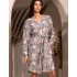 Короткая туника на пуговицах Mia-Amore DAISY 5821, Цвет: мультицвет, Размеры: 2XL